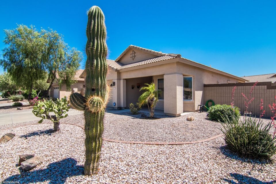 Front of House  Corner lot