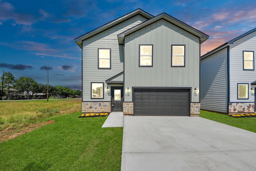 Welcome to 422 North 4th Street presented by Athelya Homes located in the heart of Beasley, TX! This beautifully designed home boasts stunning curb appeal with a spacious front yard and charming architectural details - (representation photo).
