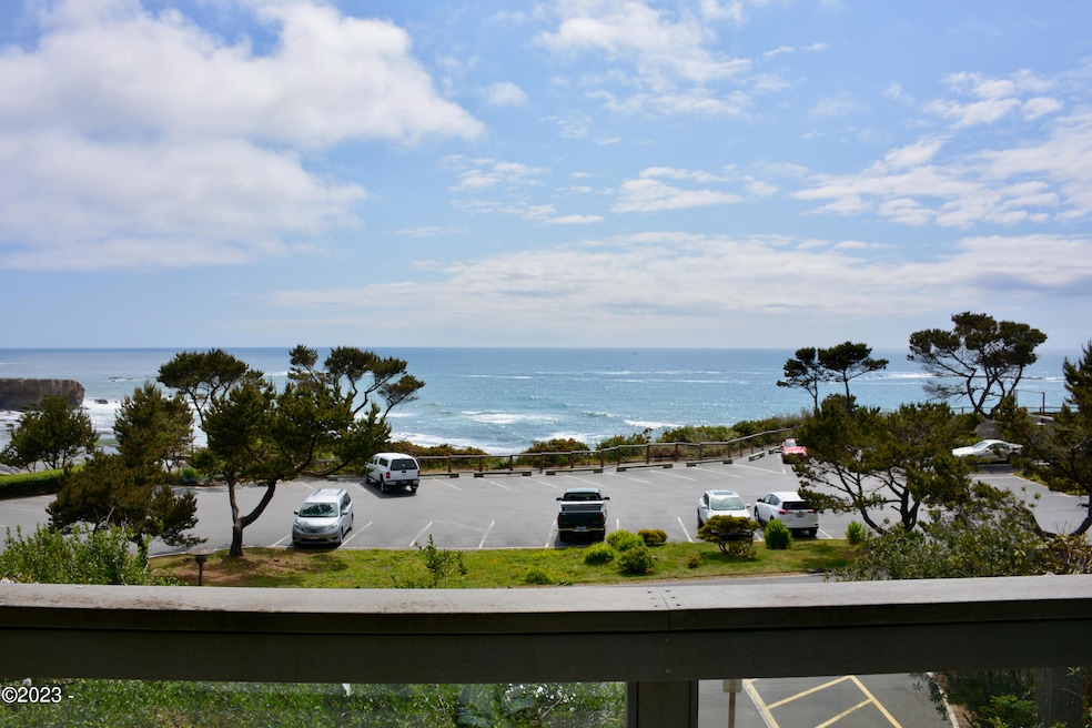 View from deck