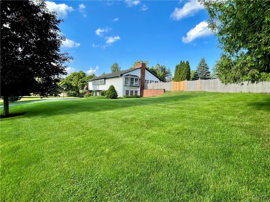 Many windows flood the home with natural light.
