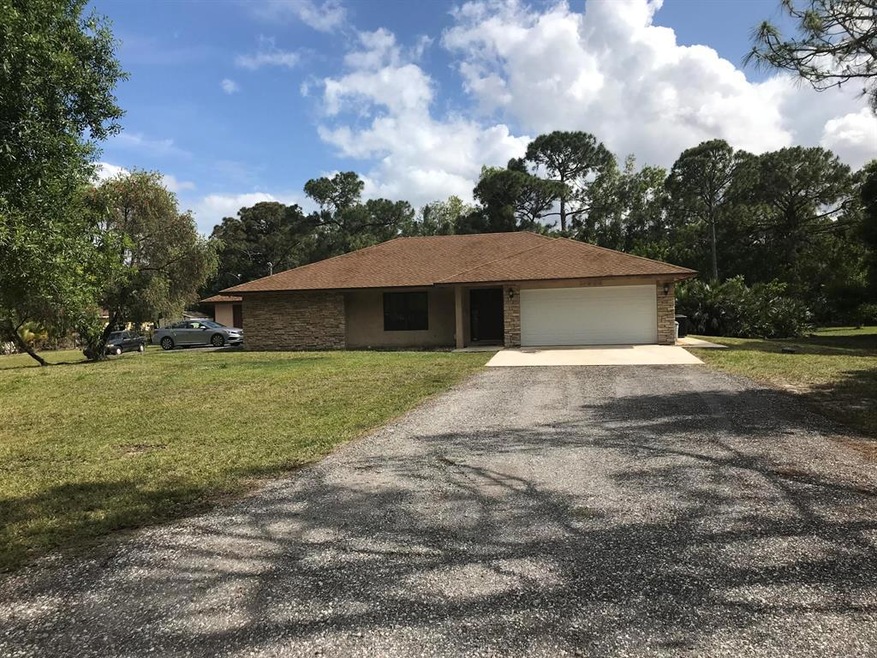 Front view of house