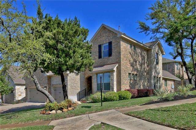 Front Elevation with Beautiful Landscaping