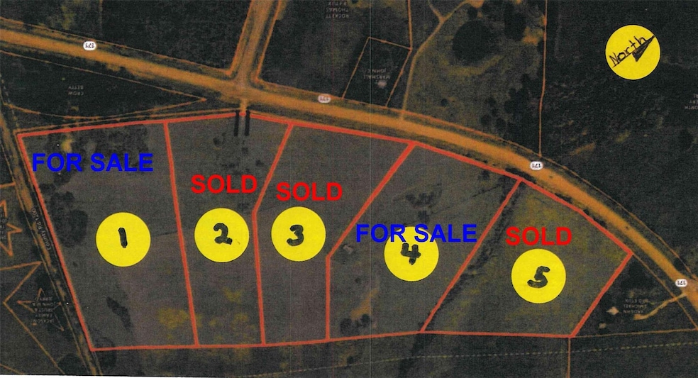 Lot 1 has a pond.