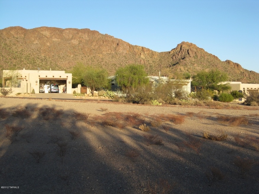 View to the front of the lot