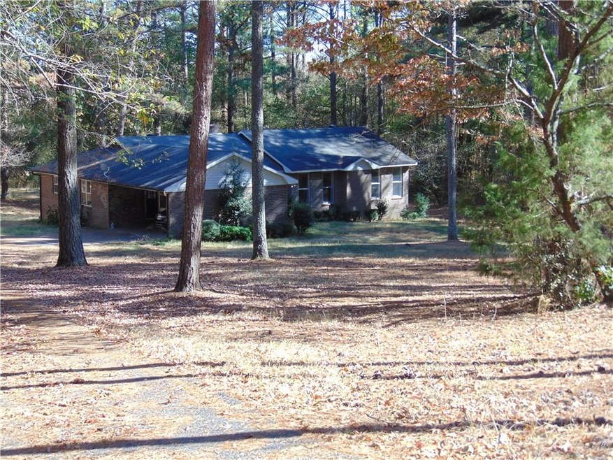 FRONT OF HOME ON 1.77 ACRES
