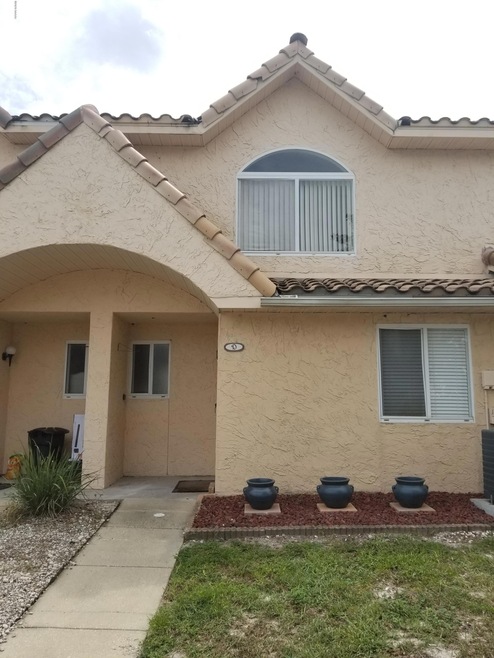 Front of Town Home