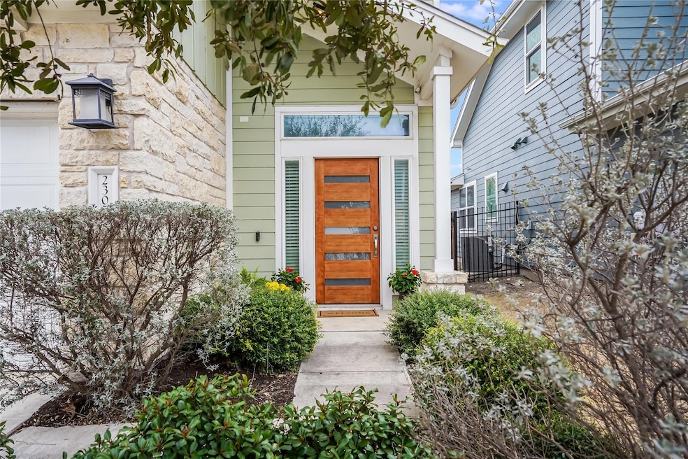 View of exterior entry