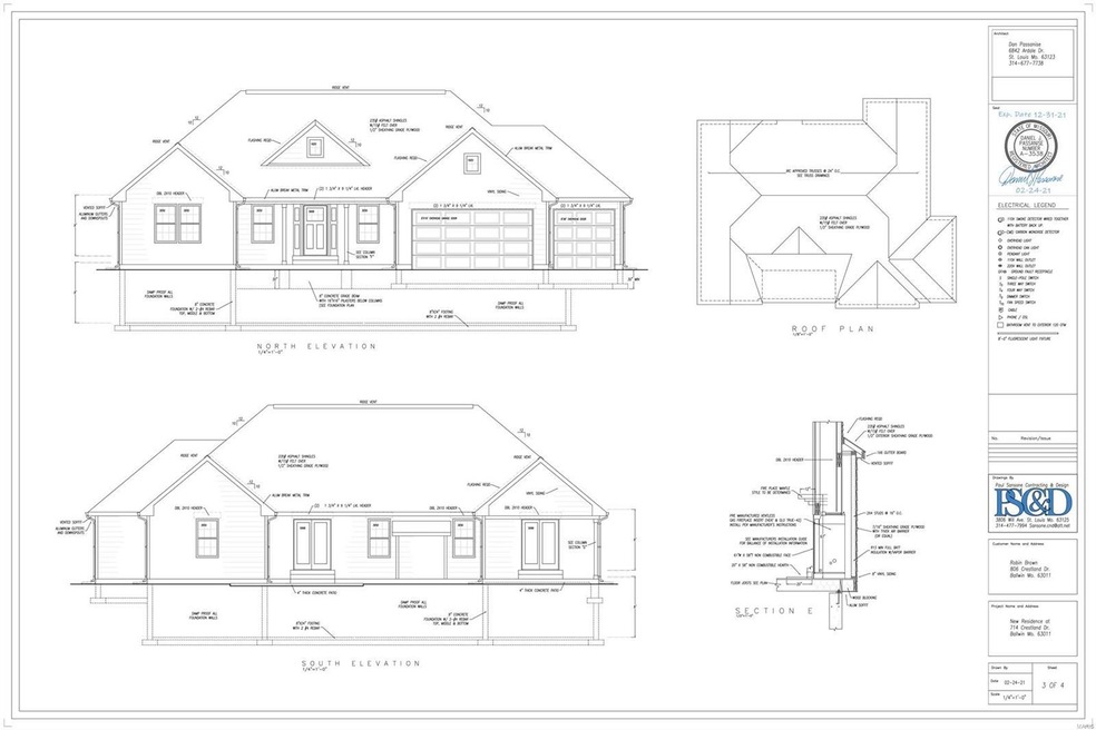 North-South Elevation