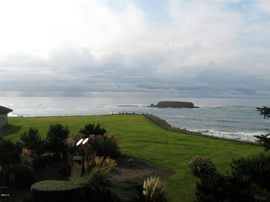 View from deck