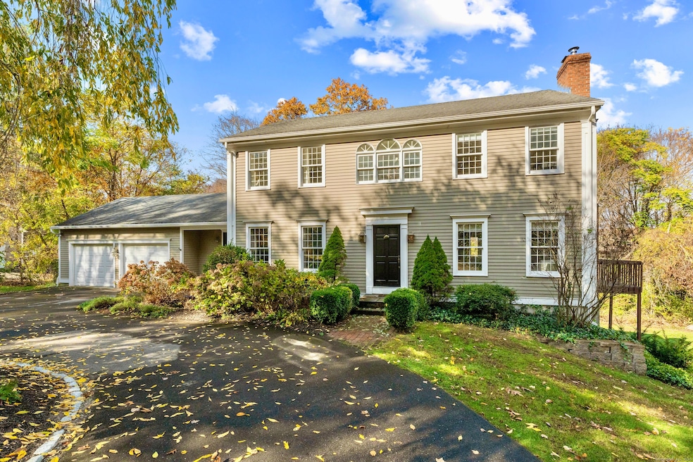 Custom Colonial Prominently Set On 1.28 Acres Loca