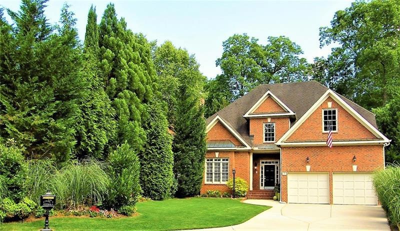 front yard and garden