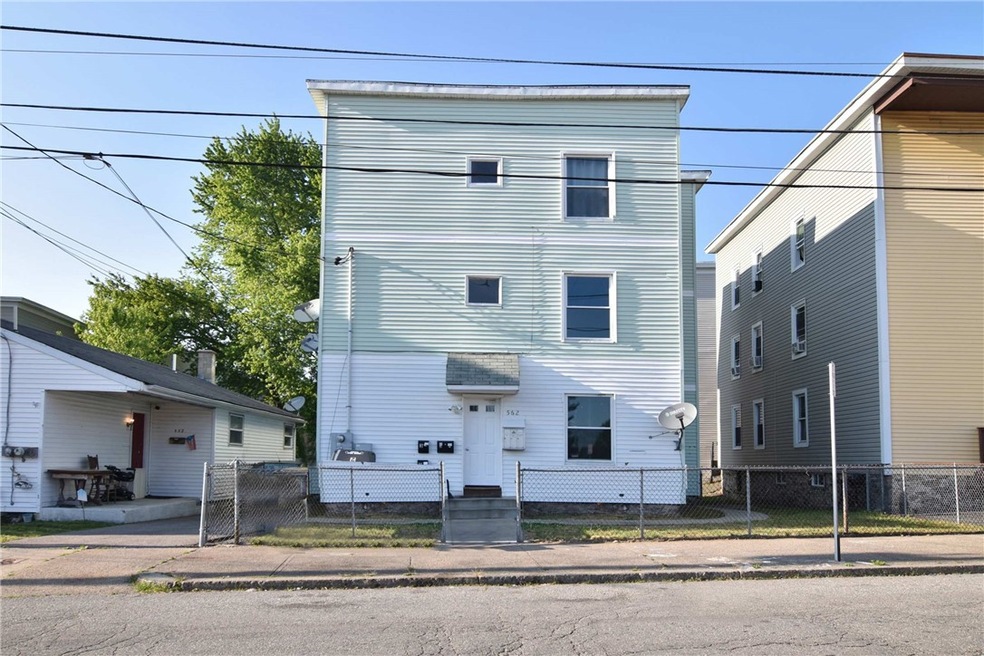 Exterior Front of Multi-Family (3 Family)