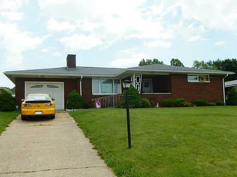 Exterior Front. All brick ranch with 3 bedrooms 2 