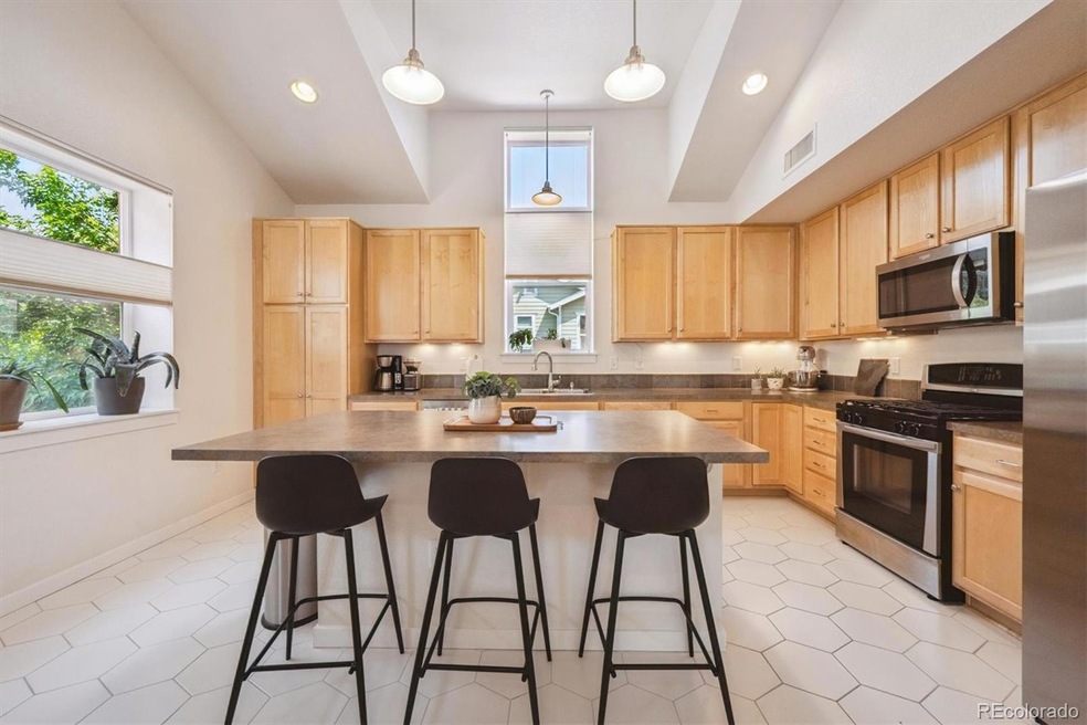 Spacious kitchen with amazing storage