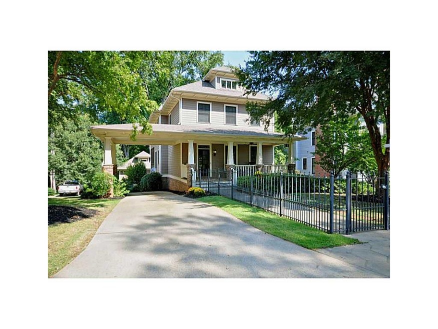 Exterior Front. This wonderful Candler Park family