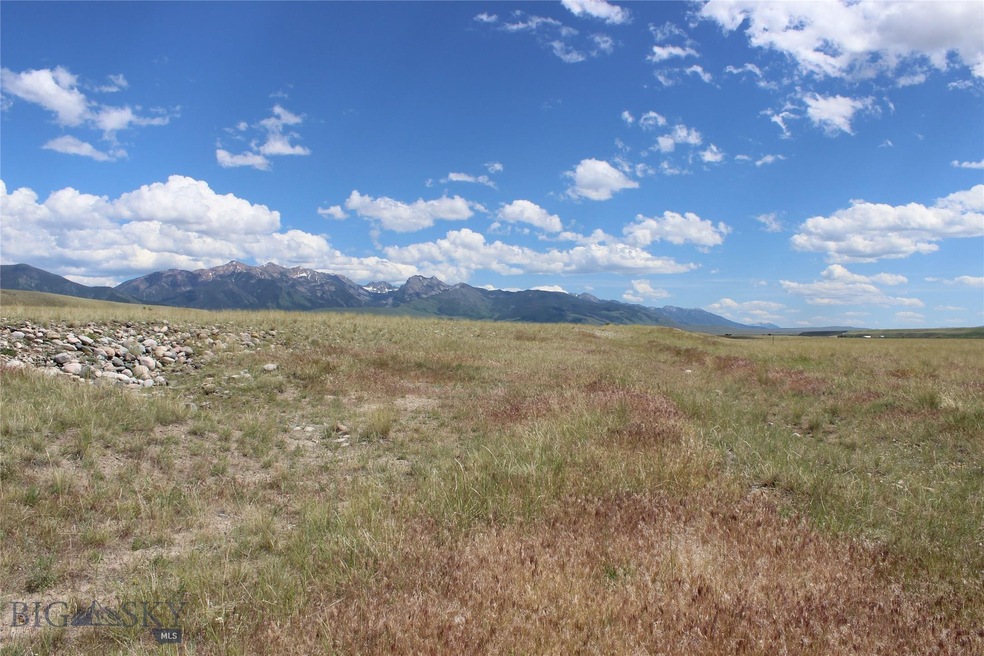 View NE towards the Madison Range