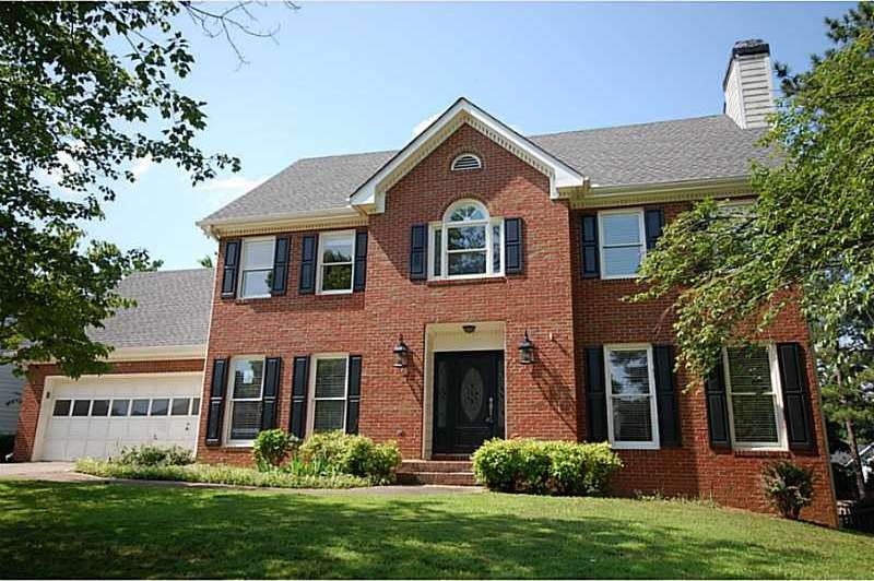 Exterior Front. Brick Front Traditional