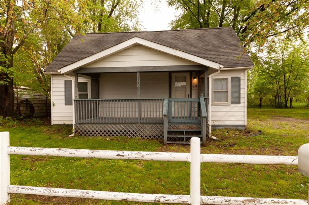 Front of home with covered front porch