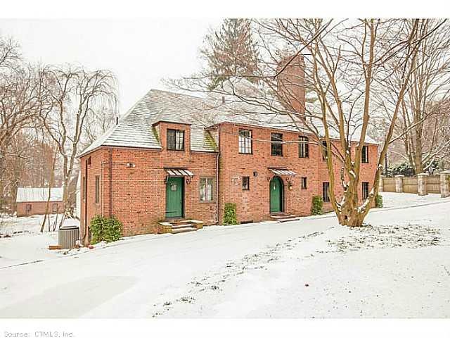 Exterior Front. Classic 1927 brick carriage house