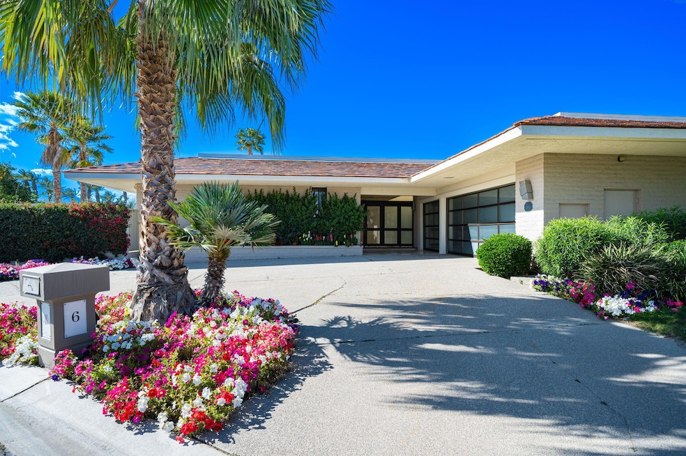 Corner lot w circular driveway