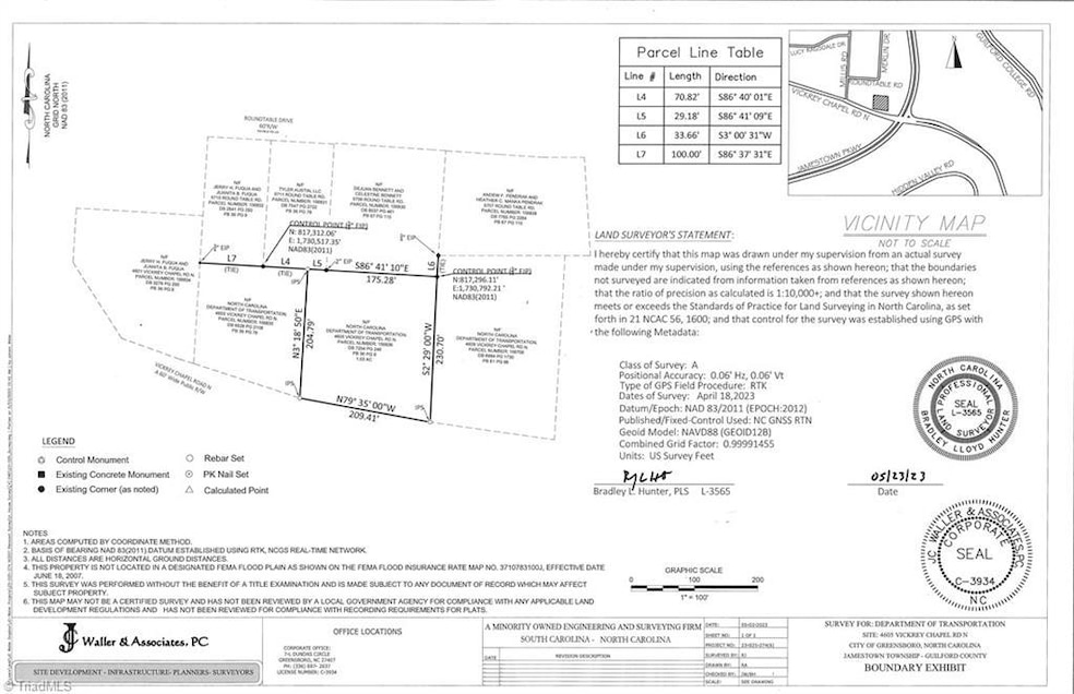 4605 Vickrey Chapel Rd N, Greensboro, NC 27407 - photo 1