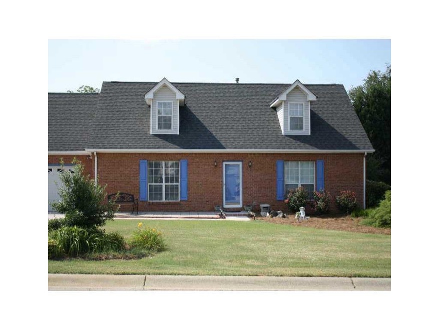 Exterior Front. Brick Front Cape Cod Style Home wi