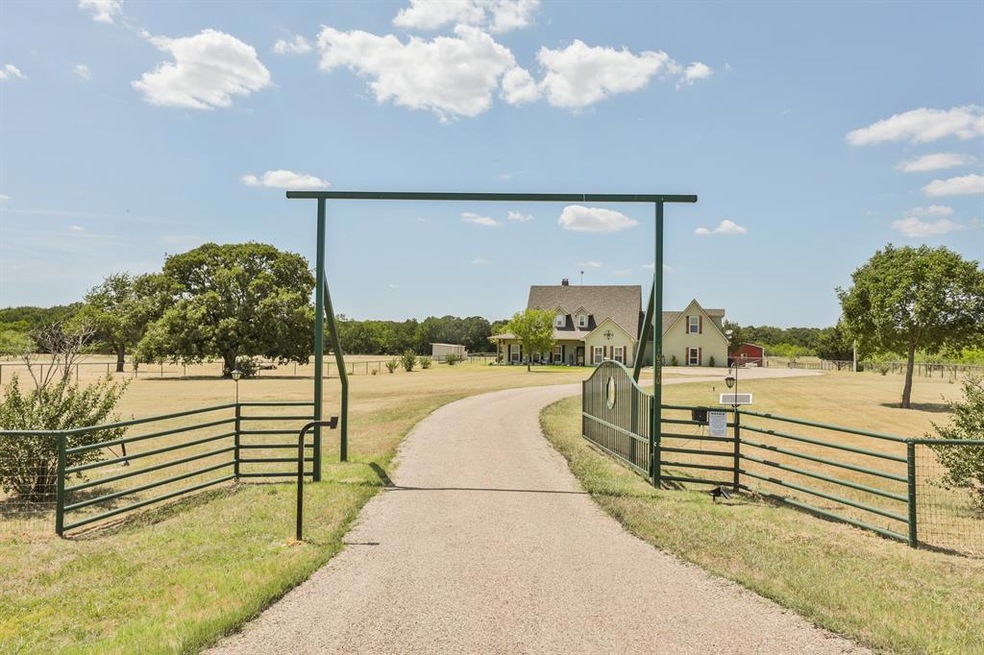 Solar Powered Iron Gated Entry