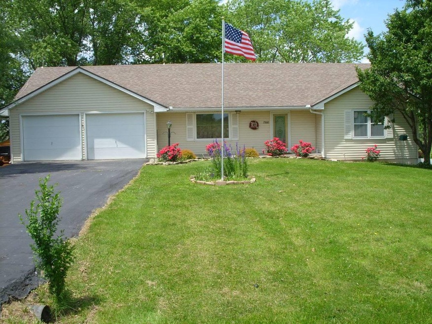 June/July view of this beautiful country home