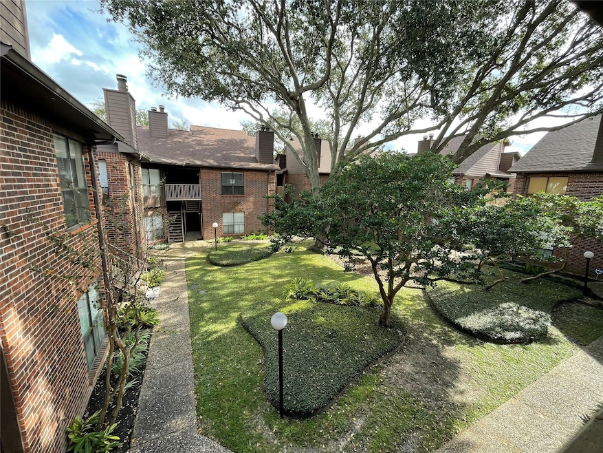 Courtyard view from unit