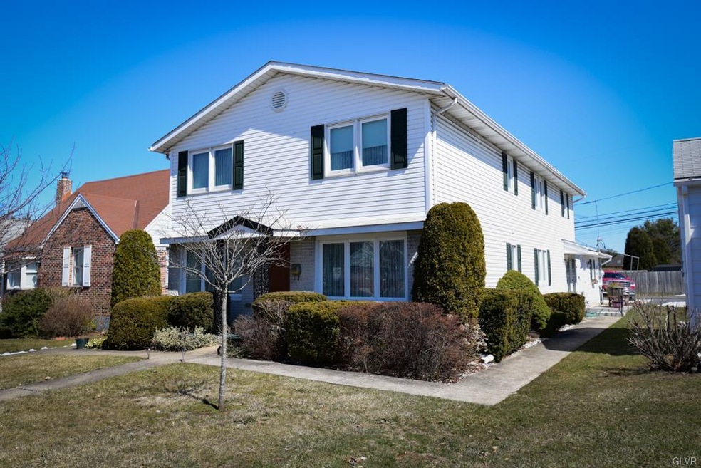 First floor apartment can be entered through the f