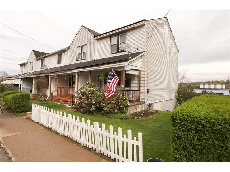 Exterior Front. Nice end unit with front porch and