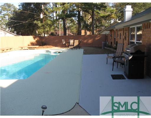 Exterior Back. Great backyard.  Large pool, large 