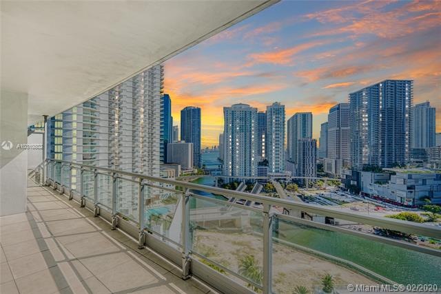 Sunset view from family room balcony (master bedro