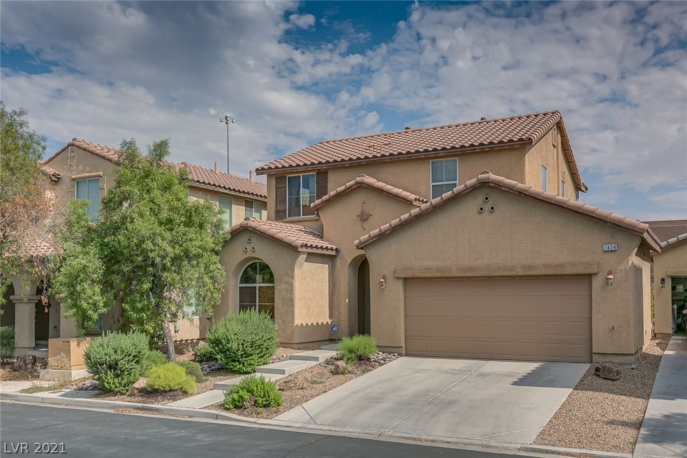 Curb Appeal with low maintenance desert landscape.