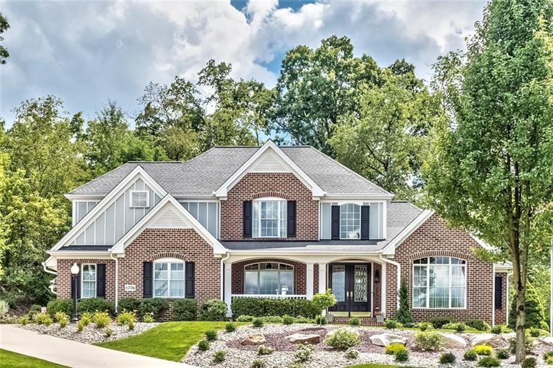 This four bedroom two story residence built by Hen