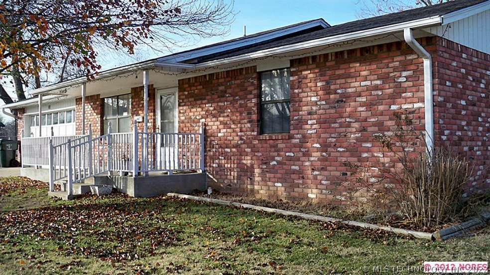 Front view of house