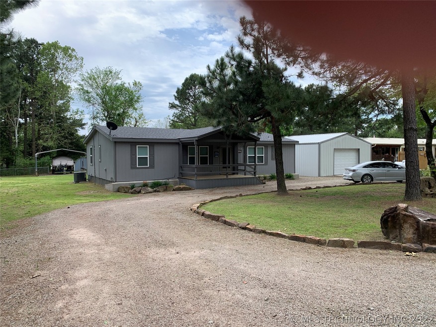 Front of home with circle drive