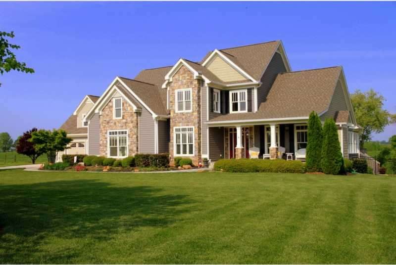 Exterior Front. Gorgeous home on an incredible 1+ 