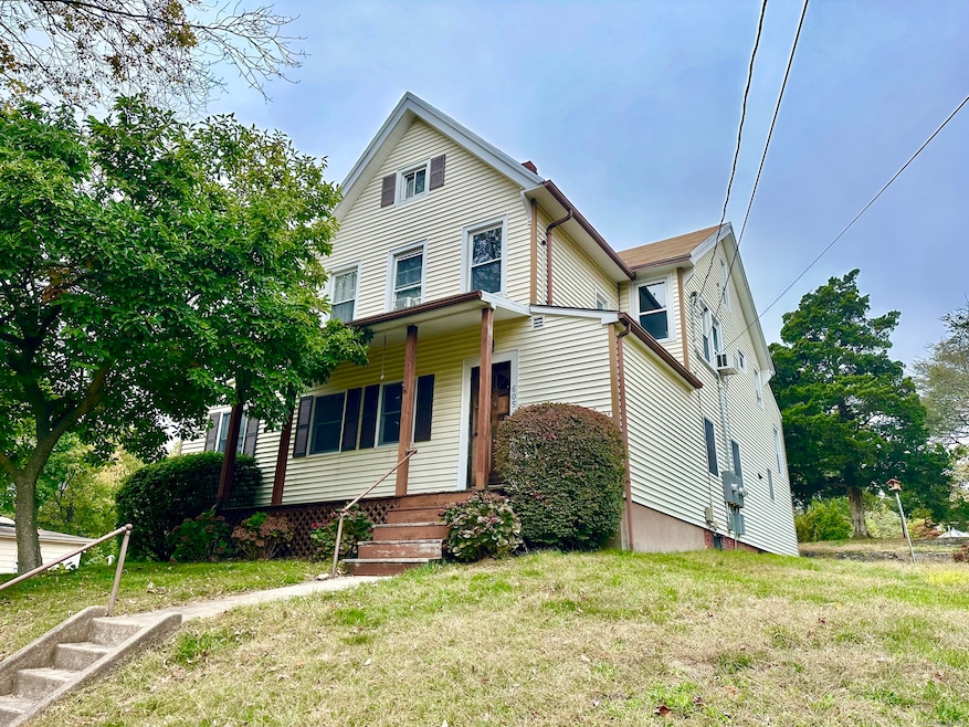 Front of house/ side yard