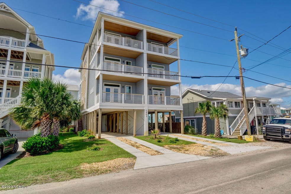 Ocean-side exterior
