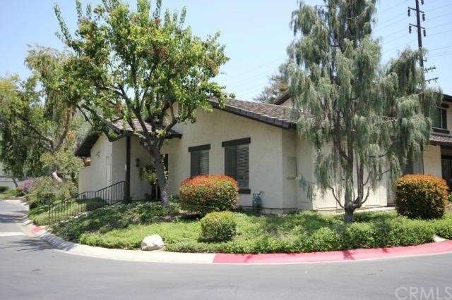 Desirable corner location with a bright morning su