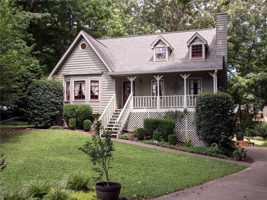 Freshly painted exterior front