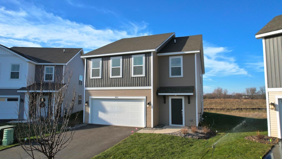 (Actual photo of the home) Home is complete and move in ready!