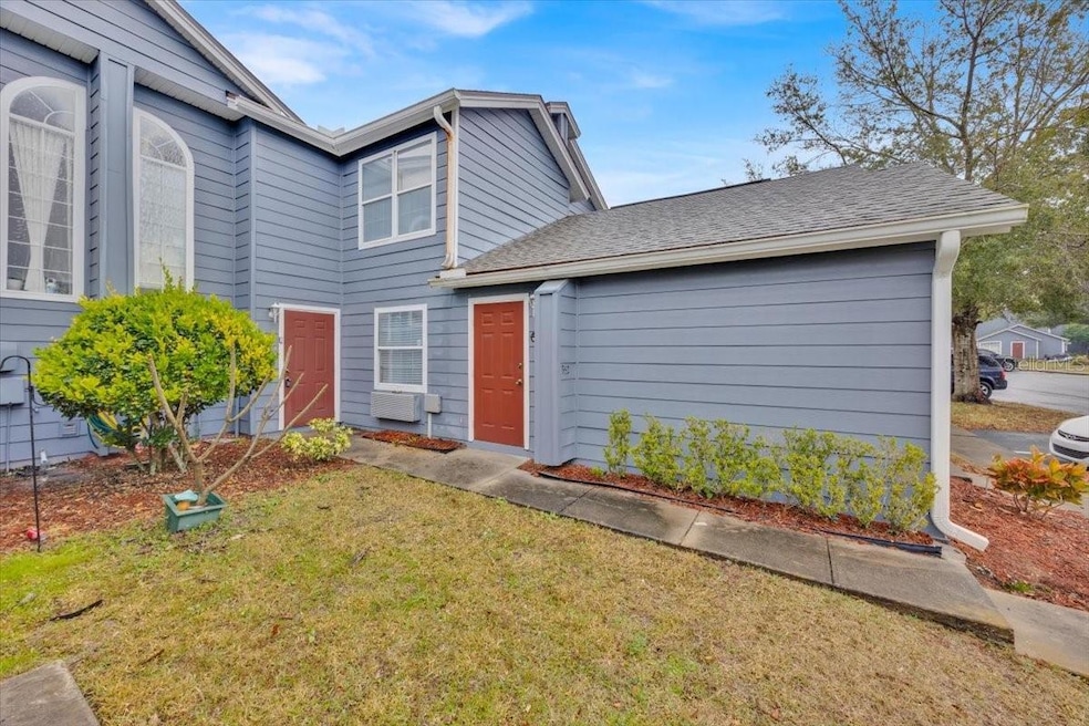 Entrance - Right red door