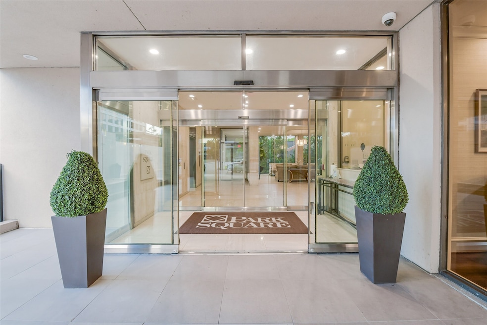 Behind Park Square’s private gates lies a sanctuary of sophistication Inside the Loop. With round-the-clock guard service and an attentive concierge team, this timeless high-rise offers residents the perfect blend of security, elegance, and convenience—steps from Houston’s most desirable destinations.