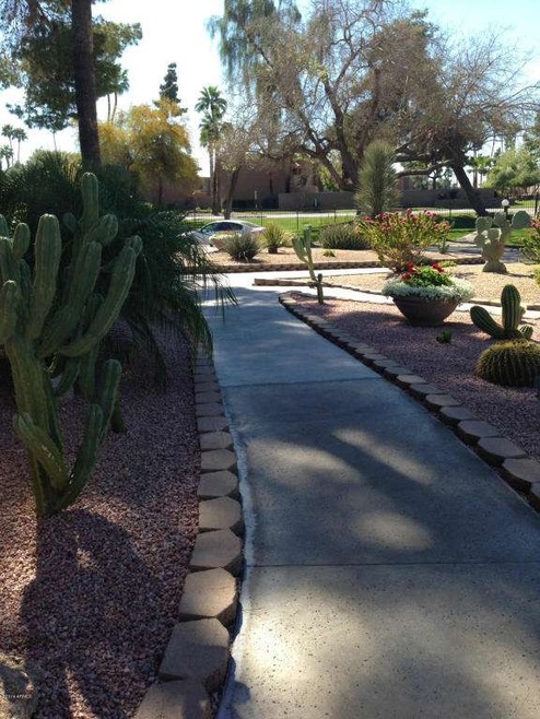 Walkway around Clubhouse