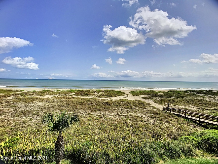 Beach view from unit