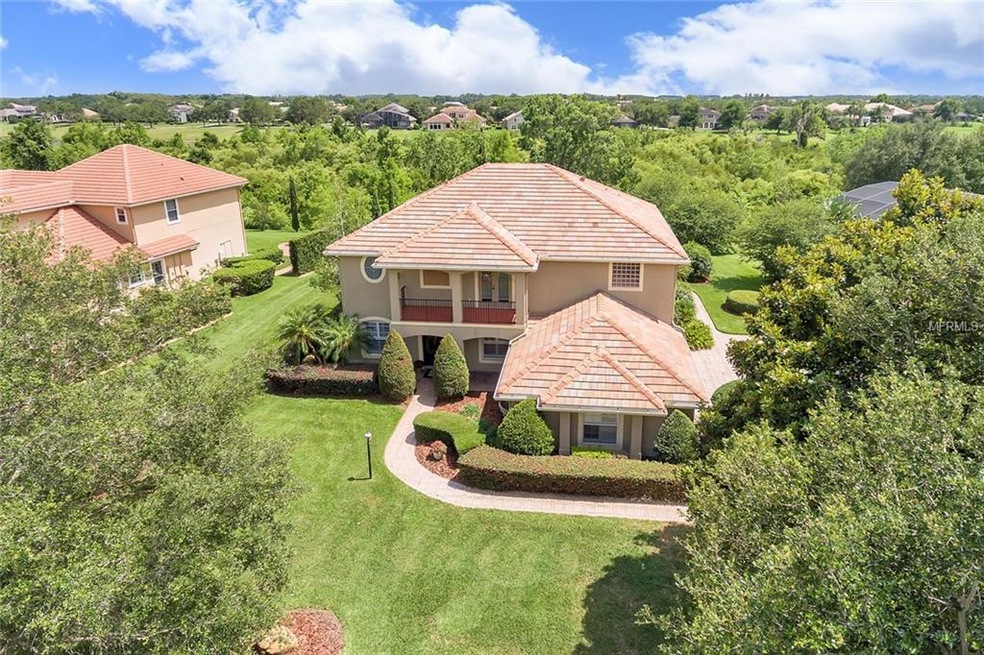 Custom 4 Bedroom, 4 1/2 Bath home with Office on .