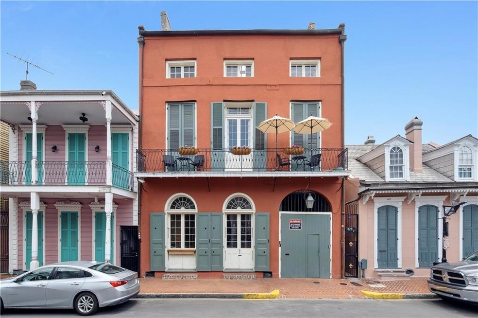 Unit 1 is first floor with shutters open