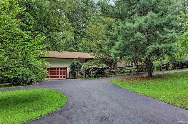 Private 5+ acre park-like setting in eastern Powha
